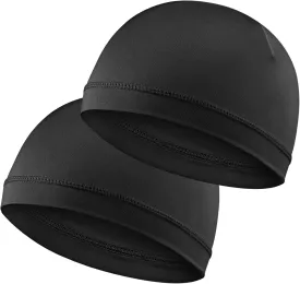 Xindojuz 2 PCS Stocking Caps for Men, Silk Wave Caps for Black Men, Shower Hair Bonnet for Sleeping Cap